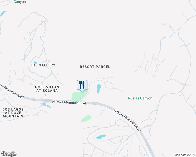 map of restaurants, bars, coffee shops, grocery stores, and more near 14191 North Gallery Place in Marana