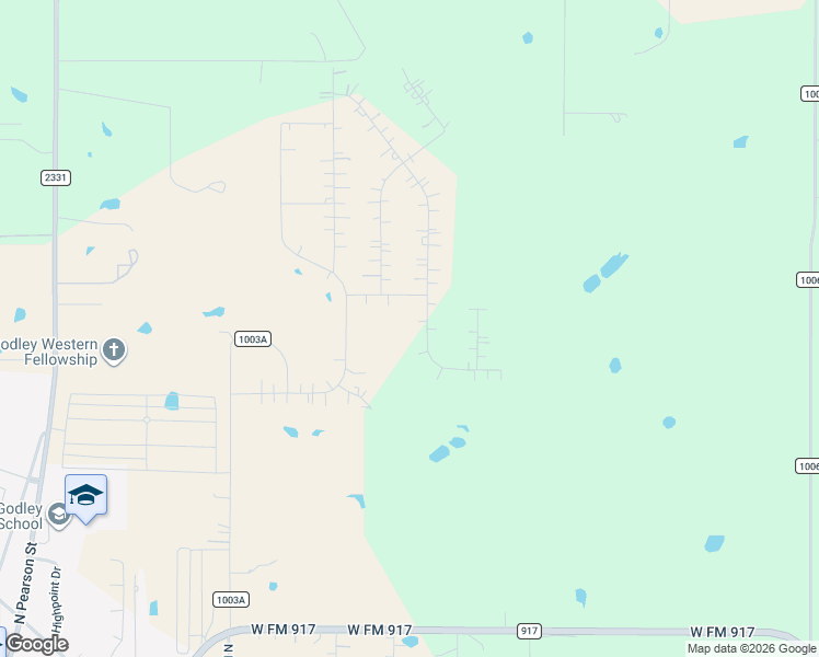 map of restaurants, bars, coffee shops, grocery stores, and more near 6401 Starlight Ranch Road in Godley