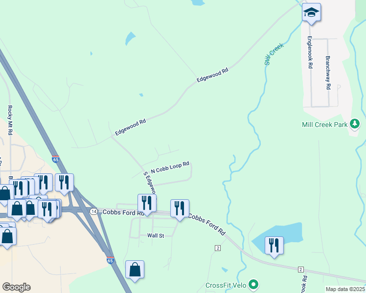 map of restaurants, bars, coffee shops, grocery stores, and more near 226 Cobb Ridge Road in Millbrook