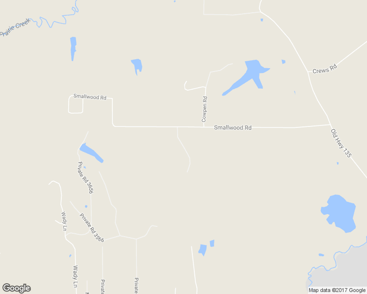 map of restaurants, bars, coffee shops, grocery stores, and more near Willow Creek Ranch Road in Gladewater