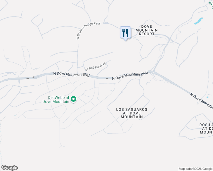 map of restaurants, bars, coffee shops, grocery stores, and more near 6637 W Grandview Trl in Marana