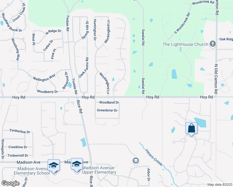 map of restaurants, bars, coffee shops, grocery stores, and more near 101 Abbey Gardens Court in Madison