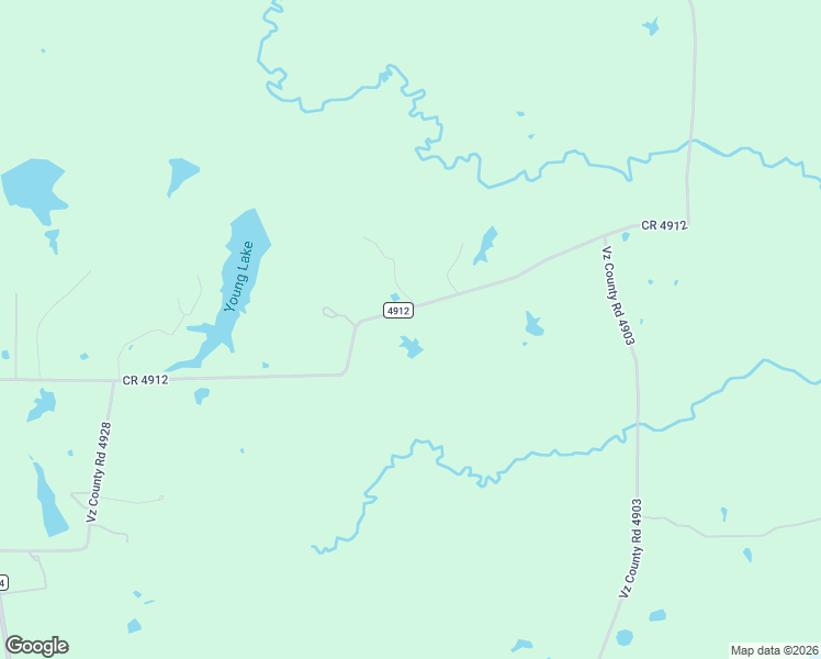 map of restaurants, bars, coffee shops, grocery stores, and more near VZ County Road 4912 in Van