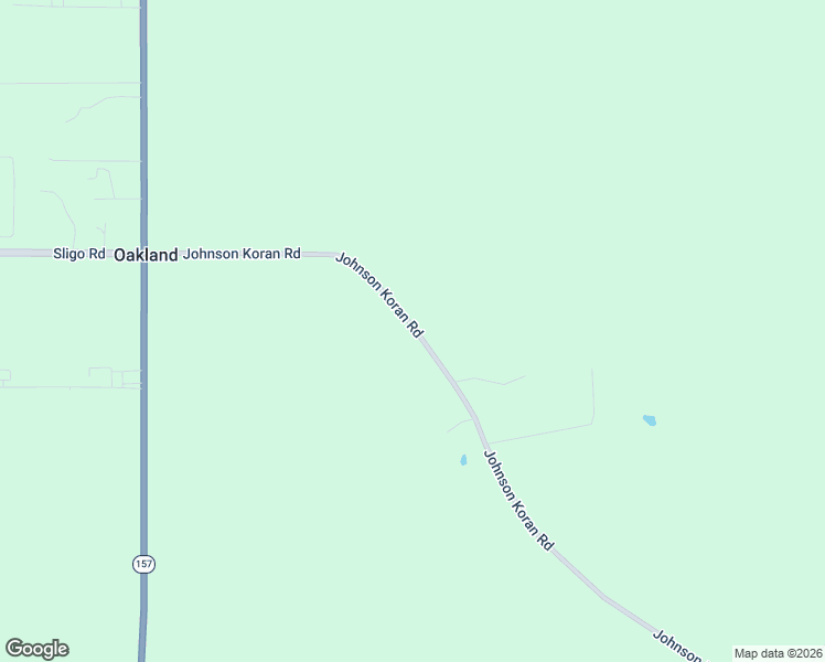 map of restaurants, bars, coffee shops, grocery stores, and more near 2120-2656 Johnson Koran Road in Haughton