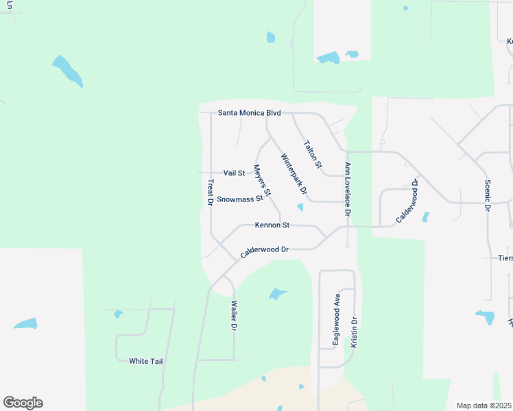 map of restaurants, bars, coffee shops, grocery stores, and more near 6809 Snowmass Street in Shreveport