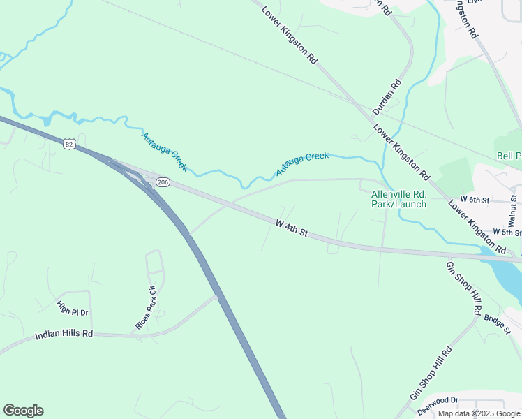 map of restaurants, bars, coffee shops, grocery stores, and more near 656 West 4th Street in Prattville