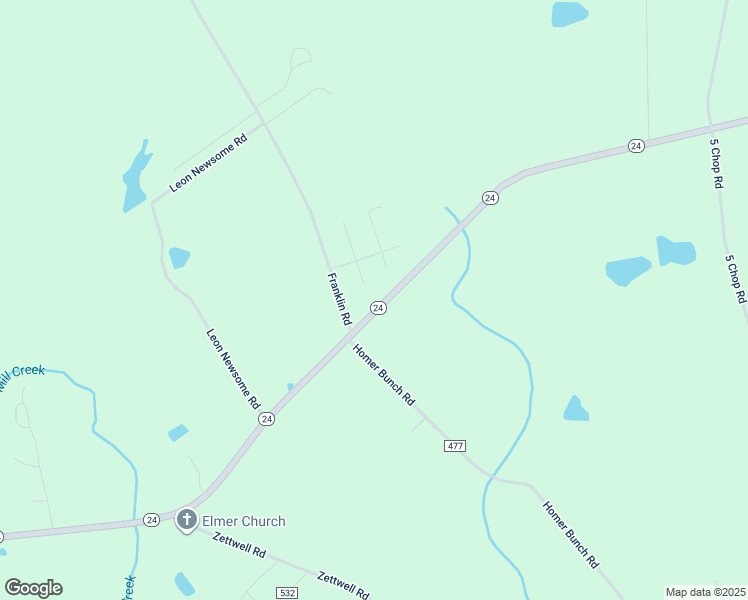 map of restaurants, bars, coffee shops, grocery stores, and more near 507 South Kevin Court in Statesboro