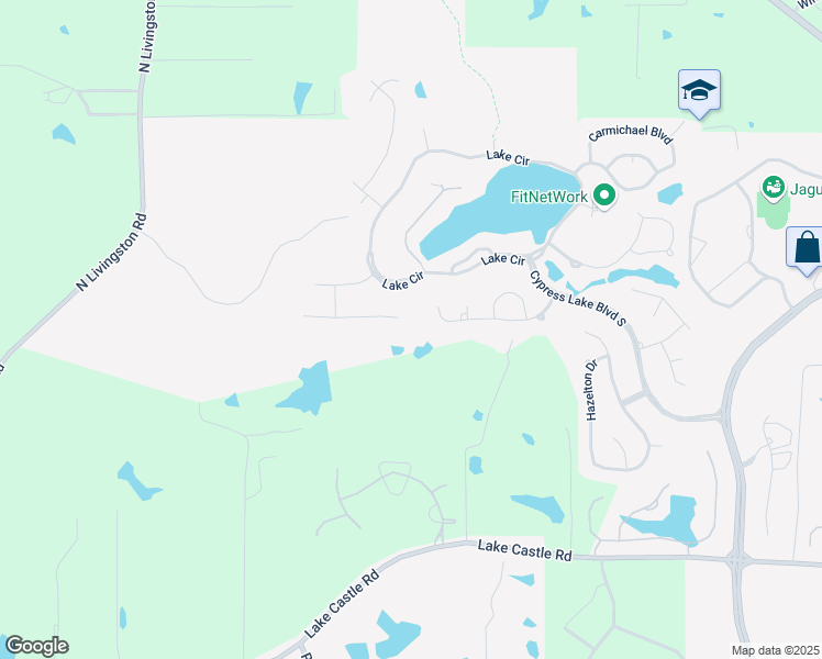 map of restaurants, bars, coffee shops, grocery stores, and more near 539 Florence Drive in Madison