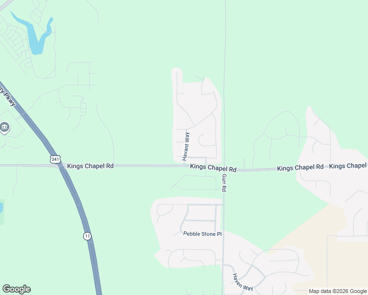 map of restaurants, bars, coffee shops, grocery stores, and more near 105 Karis Court in Perry