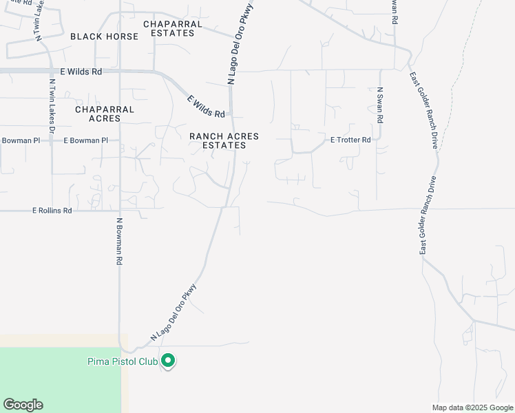 map of restaurants, bars, coffee shops, grocery stores, and more near 4299 East Rollins Road in Catalina