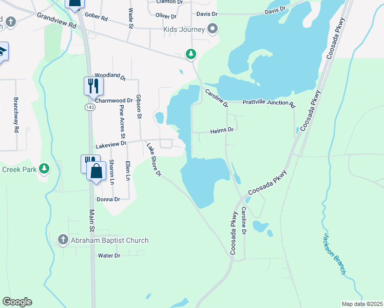 map of restaurants, bars, coffee shops, grocery stores, and more near 2601 Sandtown Road in Millbrook