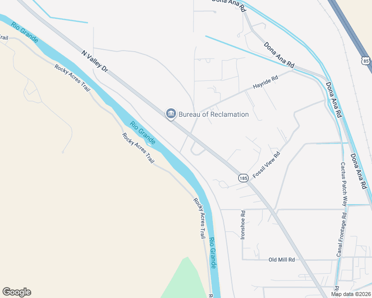 map of restaurants, bars, coffee shops, grocery stores, and more near 11000-11198 Francis Way in Las Cruces