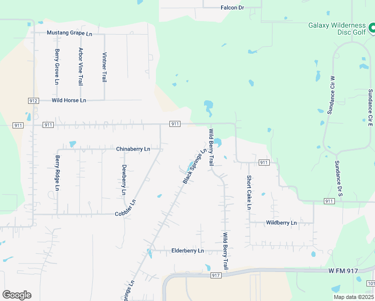 map of restaurants, bars, coffee shops, grocery stores, and more near 6109 Black Springs Lane in Joshua