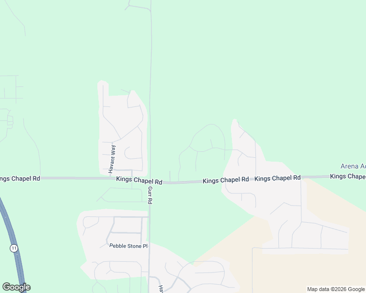 map of restaurants, bars, coffee shops, grocery stores, and more near 2123 Kings Chapel Road in Perry