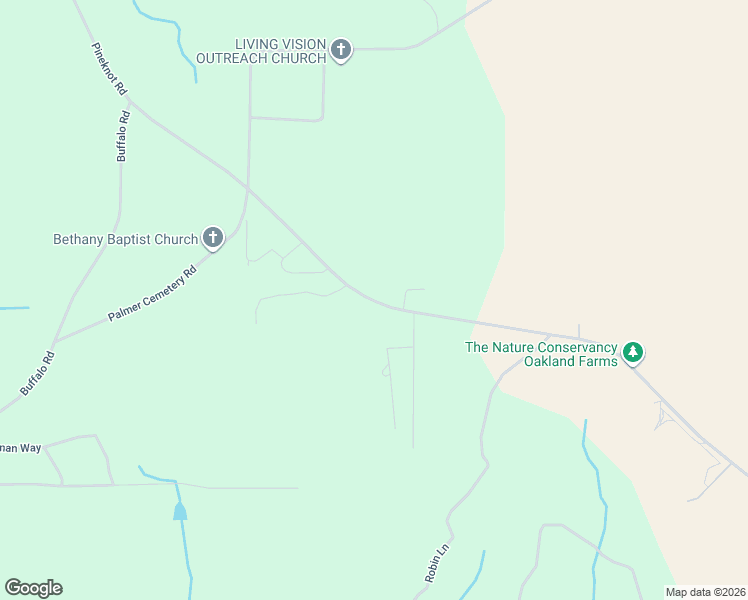 map of restaurants, bars, coffee shops, grocery stores, and more near 1220 County Road 55 in Box Springs