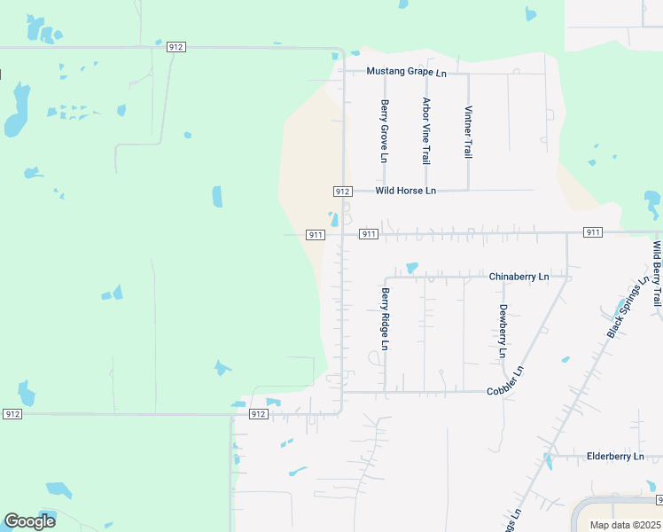 map of restaurants, bars, coffee shops, grocery stores, and more near 6337 County Road 912 in Joshua