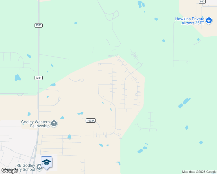 map of restaurants, bars, coffee shops, grocery stores, and more near in Godley