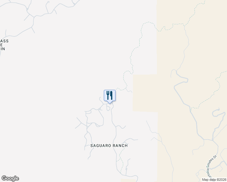 map of restaurants, bars, coffee shops, grocery stores, and more near 14454 Old Ranch House Road in Marana