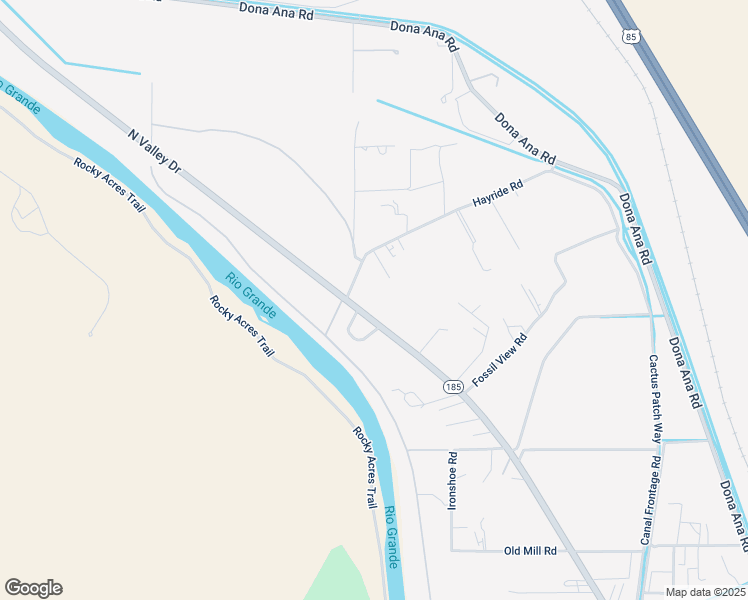 map of restaurants, bars, coffee shops, grocery stores, and more near 11130 North Valley Drive in Las Cruces