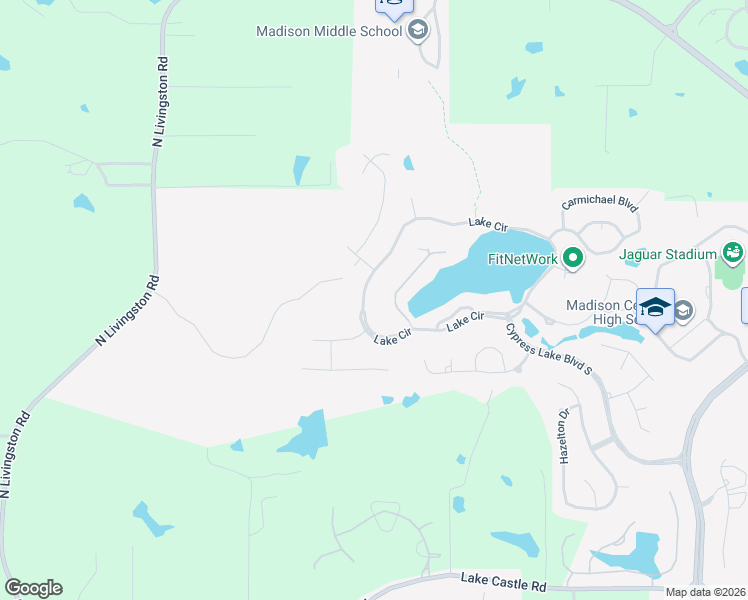 map of restaurants, bars, coffee shops, grocery stores, and more near 240 Lake Circle in Madison