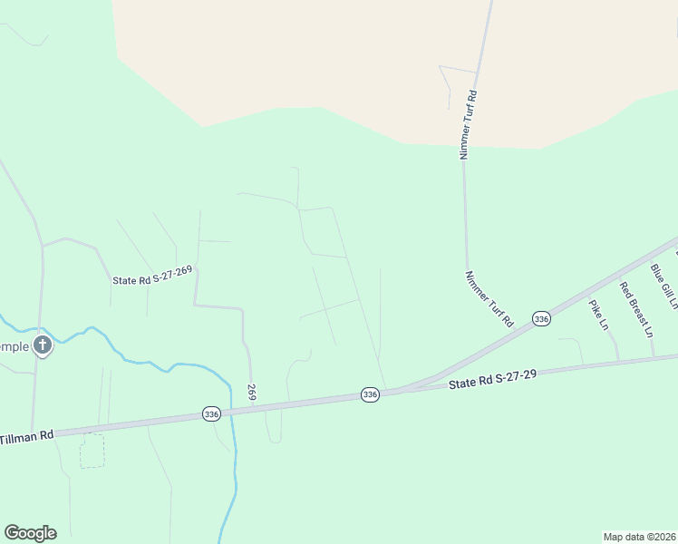 map of restaurants, bars, coffee shops, grocery stores, and more near State Road S-27-284 in Ridgeland