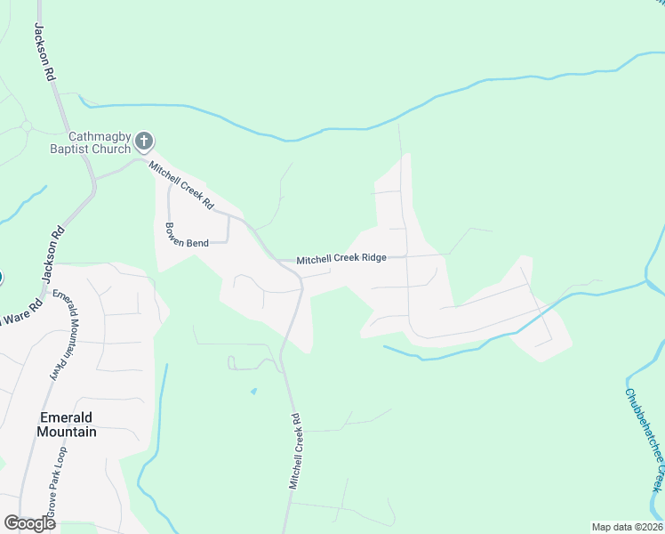 map of restaurants, bars, coffee shops, grocery stores, and more near 155 Mitchell Creek Ridge in Wetumpka