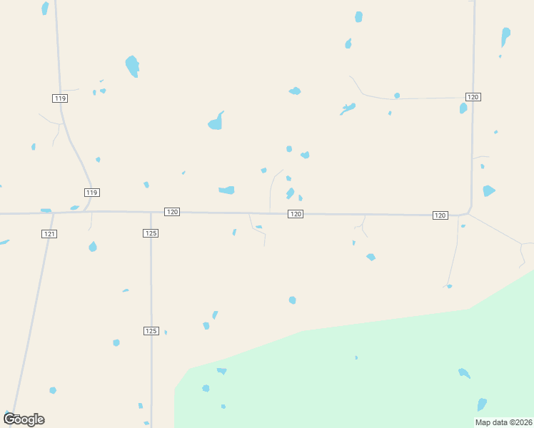 map of restaurants, bars, coffee shops, grocery stores, and more near 3864 County Road 120 in Gordon