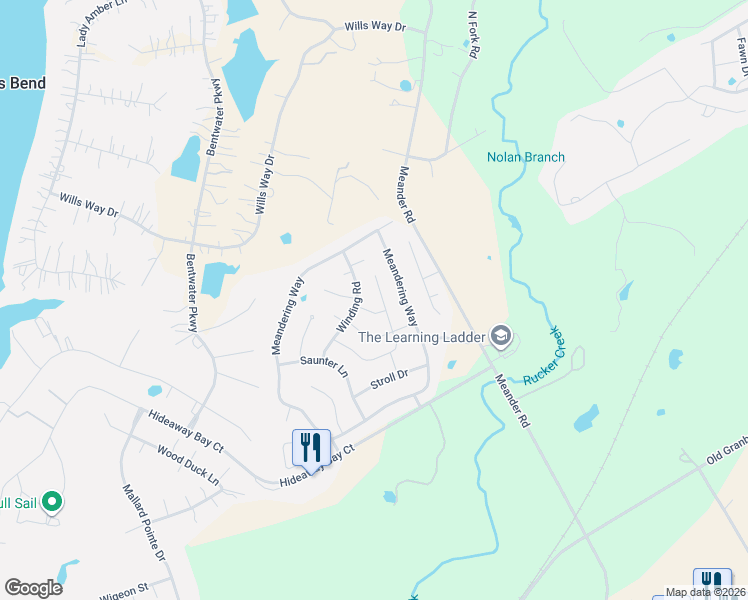 map of restaurants, bars, coffee shops, grocery stores, and more near 3305 Promenade Court in Granbury