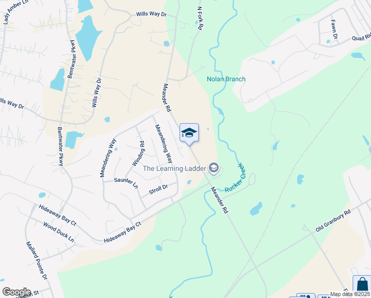 map of restaurants, bars, coffee shops, grocery stores, and more near 904 Dart Court in Granbury