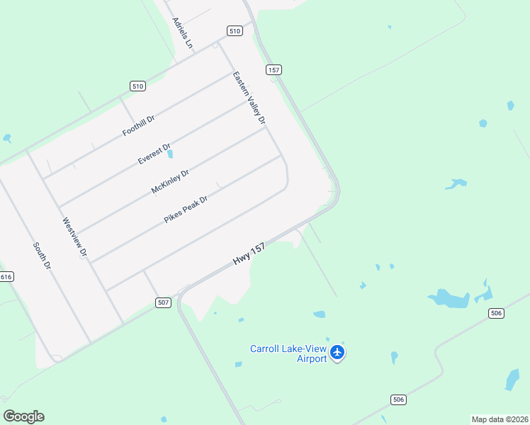 map of restaurants, bars, coffee shops, grocery stores, and more near 11208 Ghost Ridge Drive in Venus