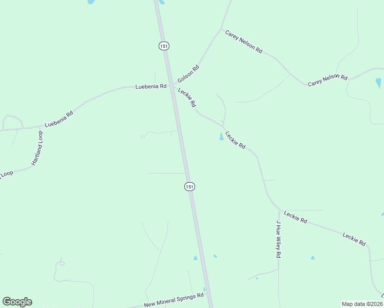 map of restaurants, bars, coffee shops, grocery stores, and more near 1665 Highway 151 in Calhoun