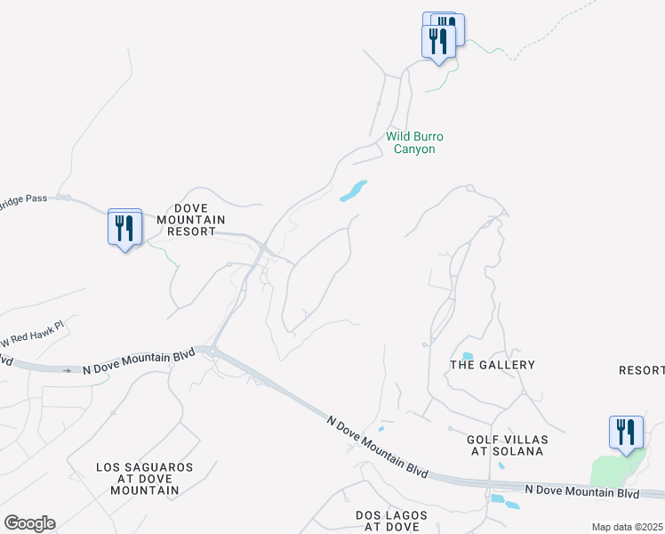 map of restaurants, bars, coffee shops, grocery stores, and more near 6126 West Seven Saguaros Circle in Marana