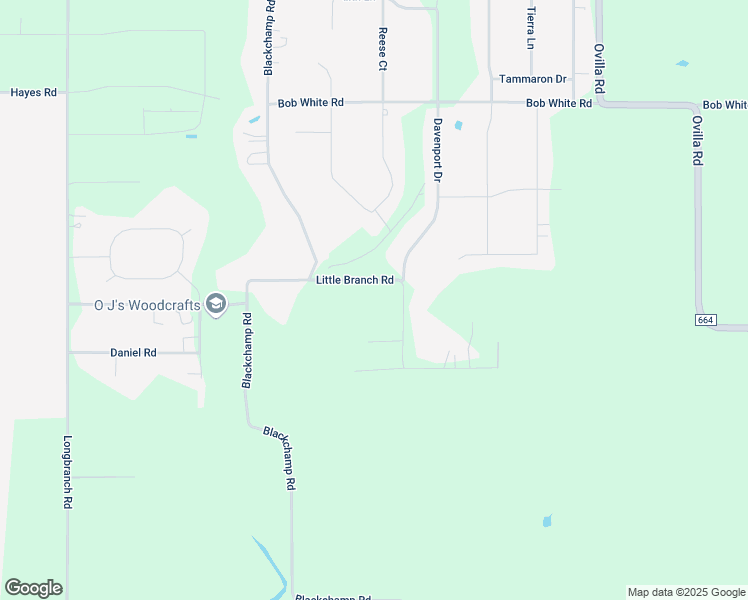 map of restaurants, bars, coffee shops, grocery stores, and more near 7620 Little Branch Road in Waxahachie