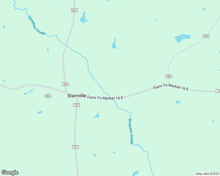 map of restaurants, bars, coffee shops, grocery stores, and more near 17837 Fm 16 East in Winona