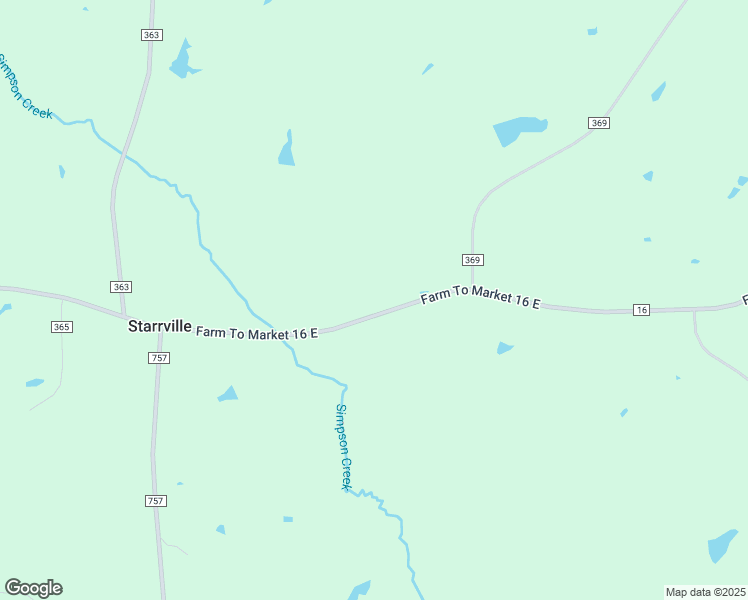 map of restaurants, bars, coffee shops, grocery stores, and more near 17837 Farm To Market 16 East in Winona