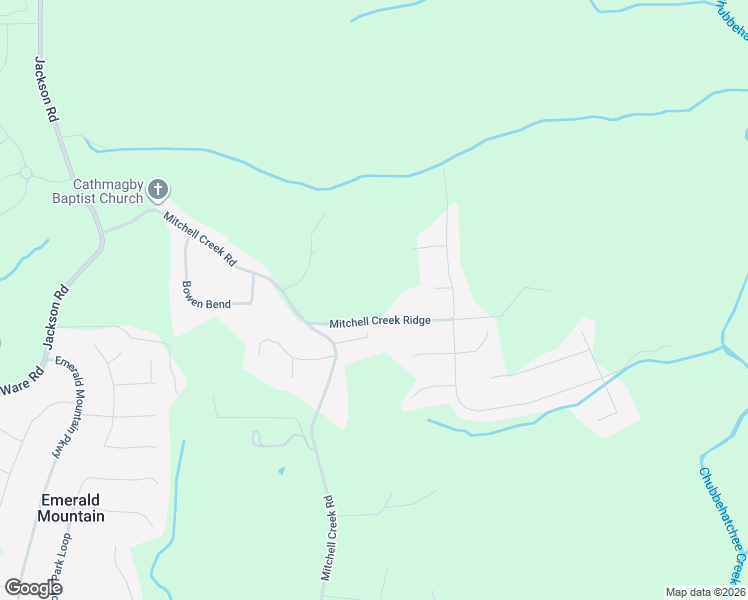 map of restaurants, bars, coffee shops, grocery stores, and more near 155 Mitchell Creek Ridge in Wetumpka