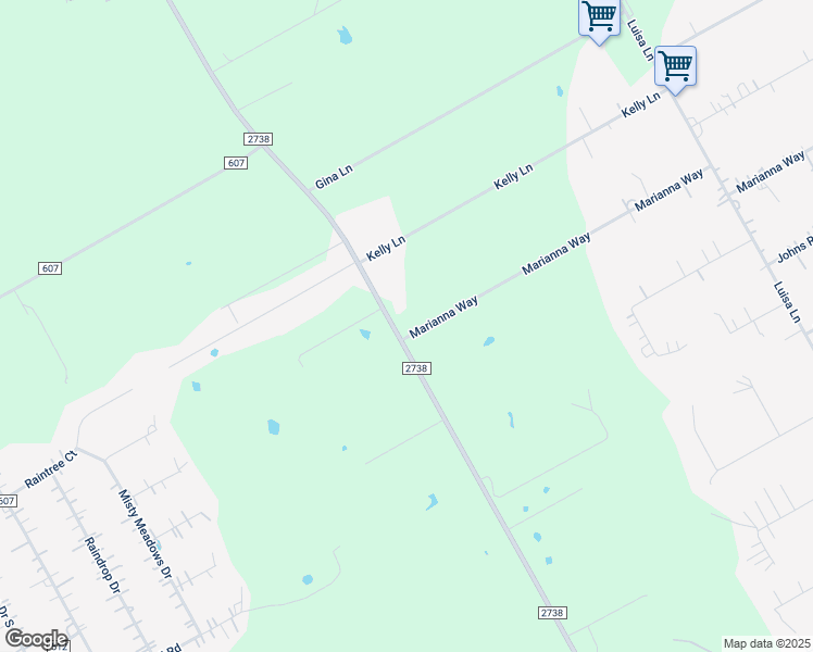map of restaurants, bars, coffee shops, grocery stores, and more near 3100 Farm to Market Road 2738 in Alvarado