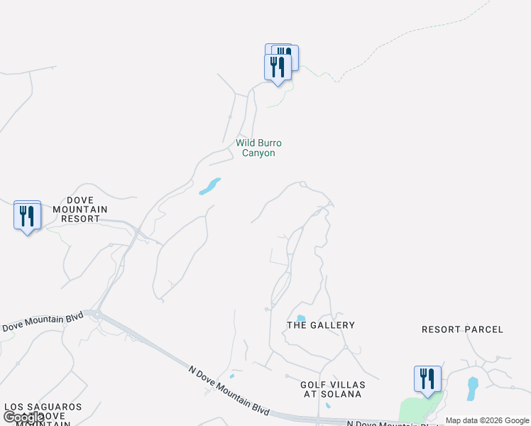 map of restaurants, bars, coffee shops, grocery stores, and more near 5835 West Sunset Gallery Place in Marana