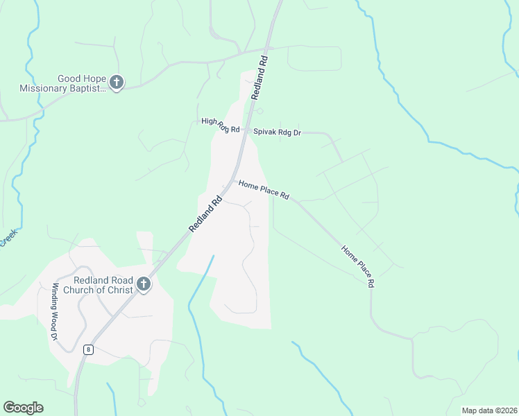 map of restaurants, bars, coffee shops, grocery stores, and more near 38 Leigh Court in Wetumpka