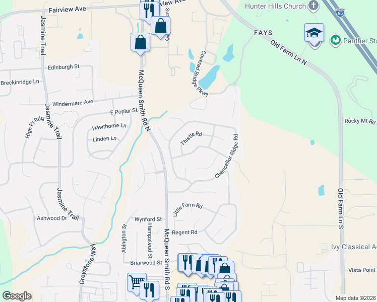 map of restaurants, bars, coffee shops, grocery stores, and more near 770 Stapleford Trail in Prattville