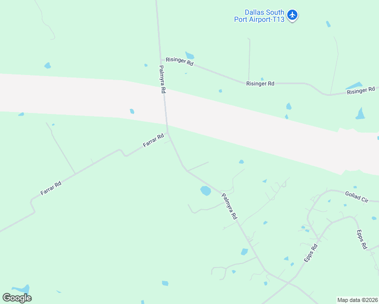 map of restaurants, bars, coffee shops, grocery stores, and more near 1836 Palmyra Road in Palmer