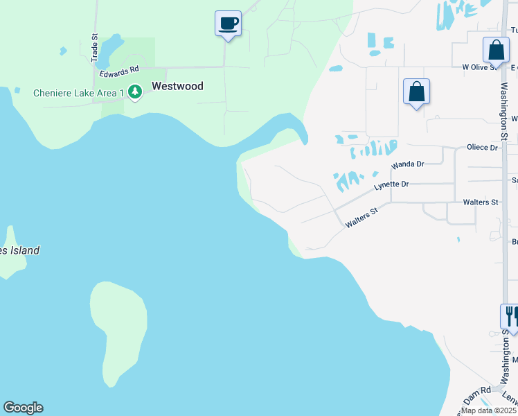 map of restaurants, bars, coffee shops, grocery stores, and more near 311 Lashay Dr in West Monroe