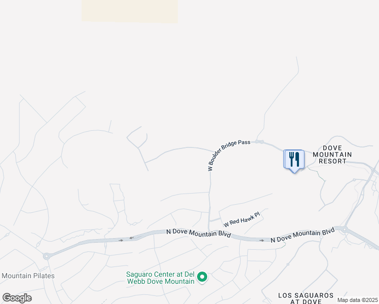 map of restaurants, bars, coffee shops, grocery stores, and more near 6832 West Boulder Bridge Pass in Marana