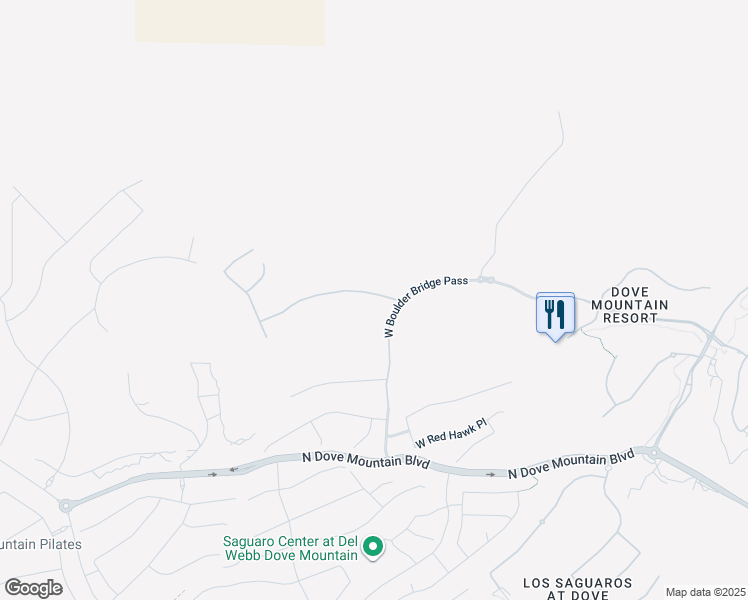 map of restaurants, bars, coffee shops, grocery stores, and more near 6877 West Patina Dr in Marana