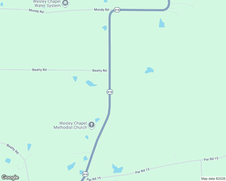 map of restaurants, bars, coffee shops, grocery stores, and more near 4218 Louisiana 818 in Ruston