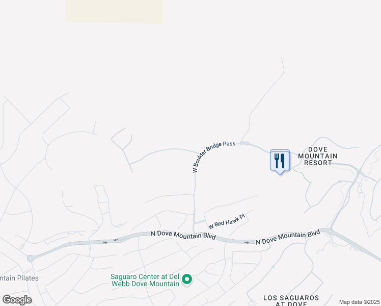 map of restaurants, bars, coffee shops, grocery stores, and more near 6877 West Patina Dr in Marana