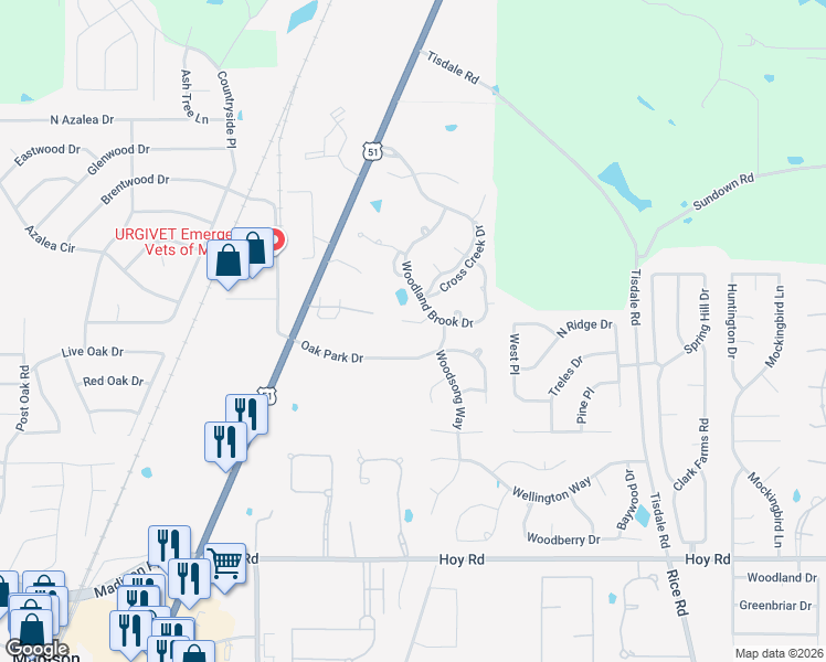 map of restaurants, bars, coffee shops, grocery stores, and more near 417 Cumberland Court in Madison