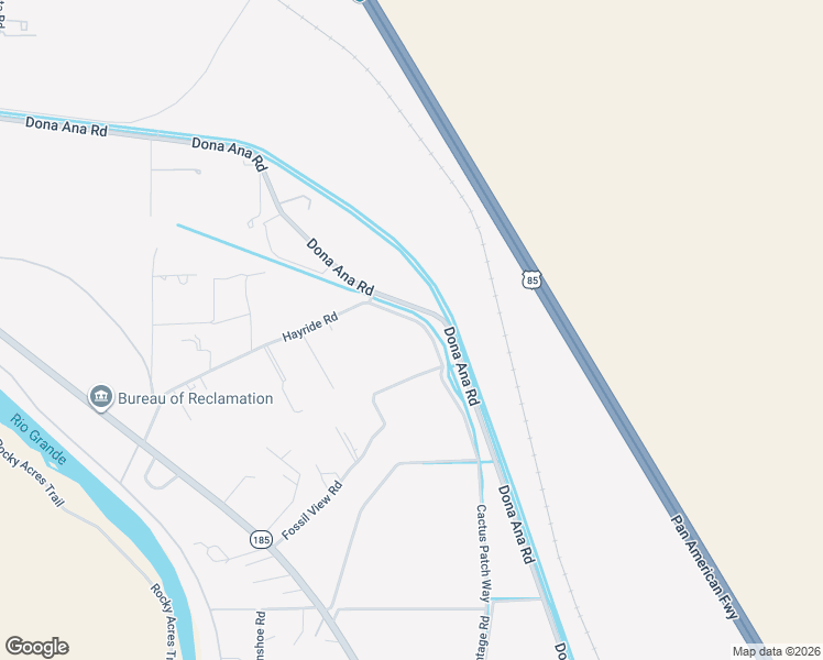 map of restaurants, bars, coffee shops, grocery stores, and more near 249 Hayride Road in Las Cruces