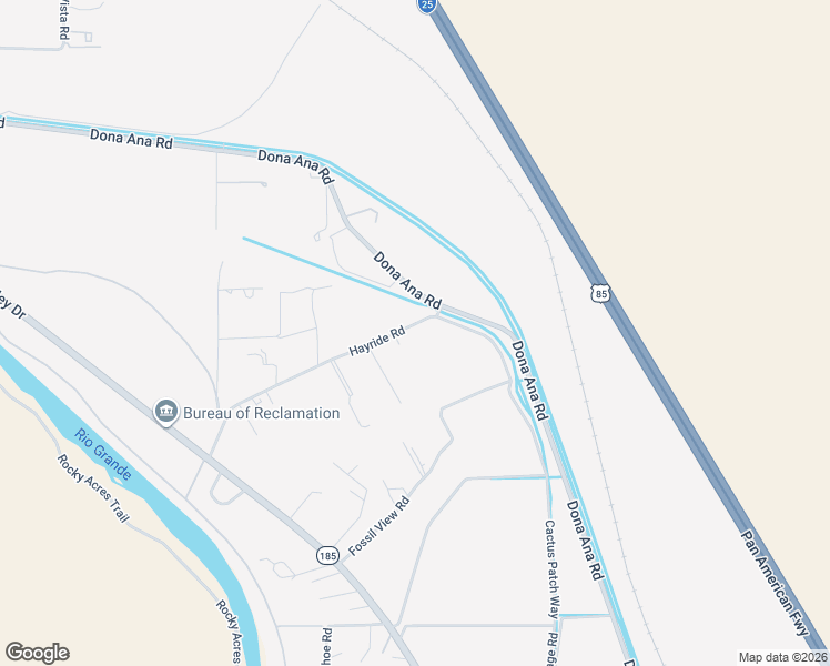 map of restaurants, bars, coffee shops, grocery stores, and more near 249-305 Hayride Road in Las Cruces