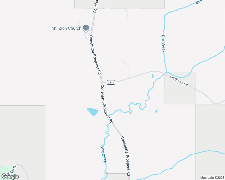 map of restaurants, bars, coffee shops, grocery stores, and more near 104 Will Brown Road in Conehatta